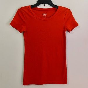 J Crew Perfect Fit Red Shirt